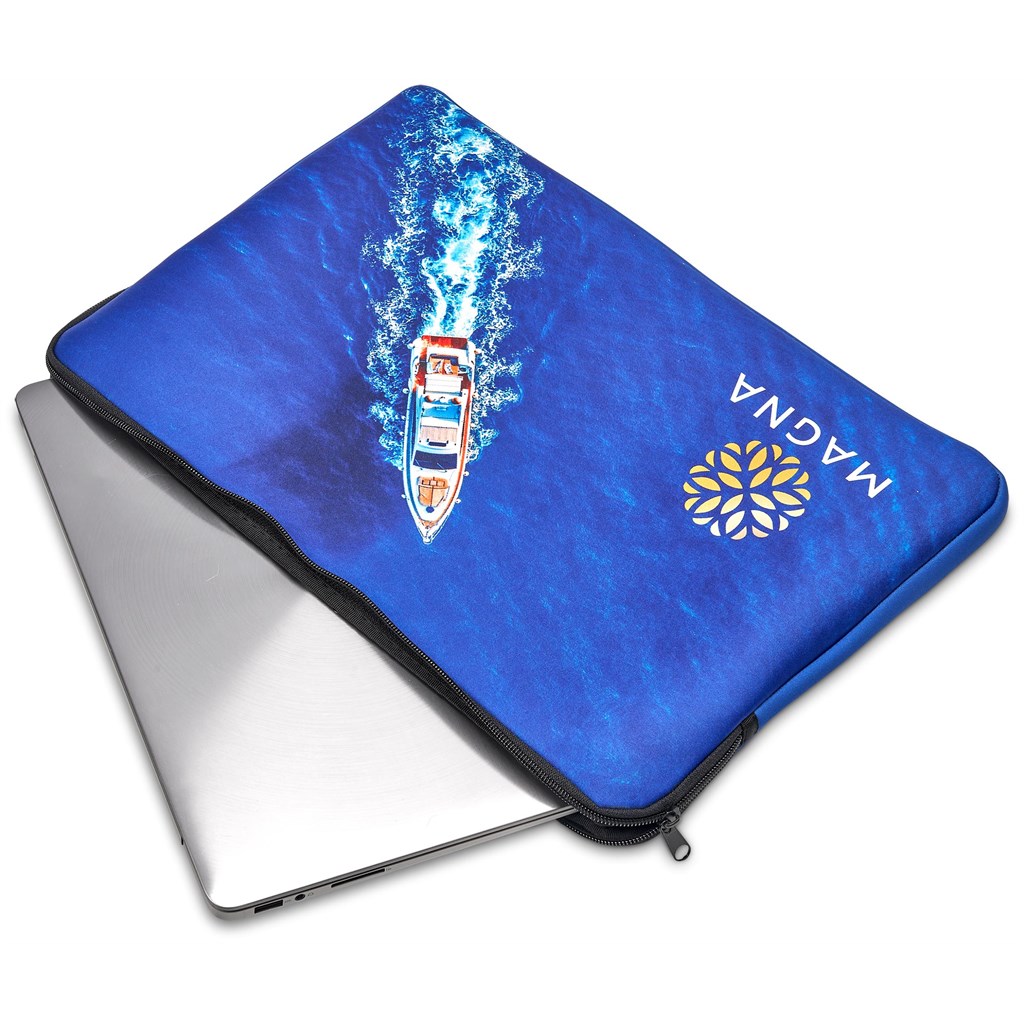 Pre-Printed Sample Hoppla Neoprene Drift Laptop Sleeve