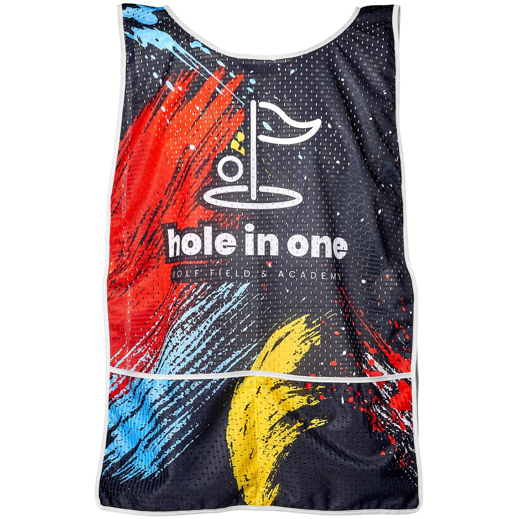 Pre-Printed Sample Hoppla League Caddy Bib