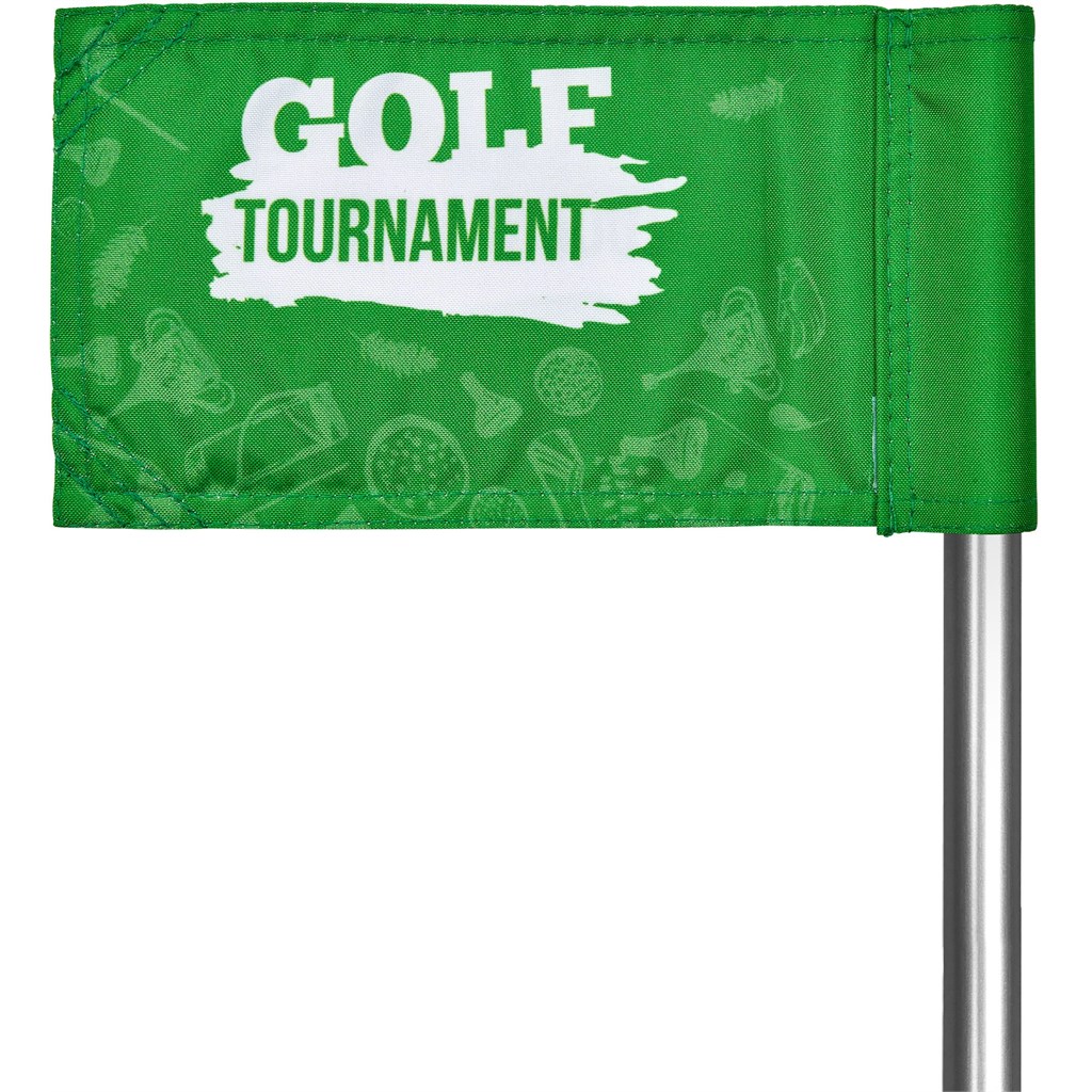 Pre-Printed Sample Hoppla Putting Green Flag