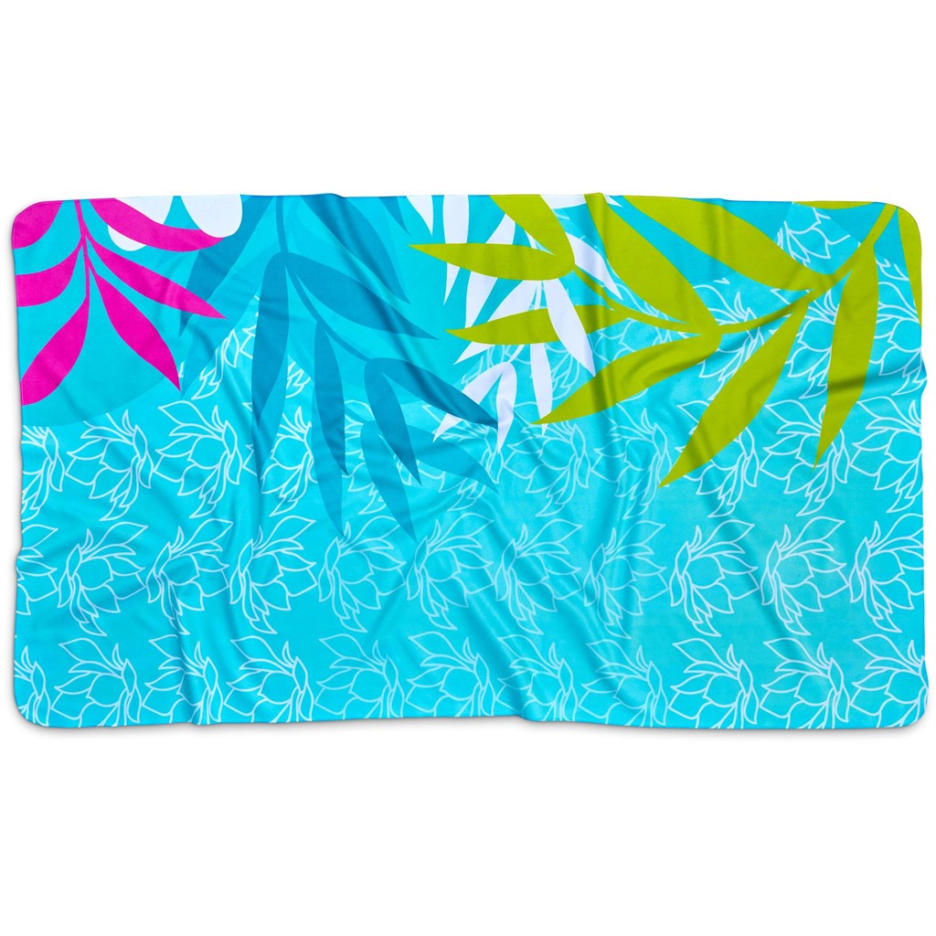 Pre-Printed Sample Hoppla Hula Beach Towel - Dual Sided Branding