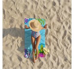 Pre-Printed Sample Hoppla Hula Beach Towel - Dual Branding SB-HP-81-G_SB-HP-81-G-LIFESTYLE