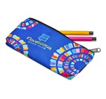 Hoppla Scribbler Polyester Large Pencil Case To Fit An A5 Notebook SC-HP-14-G_SC-HP-14-G-BL-03