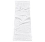 Eva & Elm Aldrin Sports & Hand Sublimation Towel Solid White