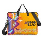 Pre-Production Sample Hoppla Neoprene 15.6-inch Nimbus Laptop Sleeve With Strap SG-HP-178-G-BL-01