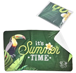 Pre-Production Sample Hoppla Hula Beach Towel -Single Sided Branding