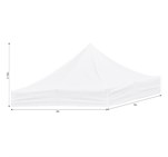 Ovation Sublimated Gazebo 3m X 3m - Roof  (Excludes Hardware) SKIN-2060_SKIN-2060-NO-LOGO