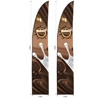 Legend 3m Sublimated Arcfin Flying Banner Skin - Set Of 2 (Excludes Hardware)