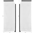 Legend 2m Sublimated Telescopic Double-Sided Flying Banner Skin (Excludes Hardware) SKIN-7052_SKIN-7052-PAIR-NO-LOGO