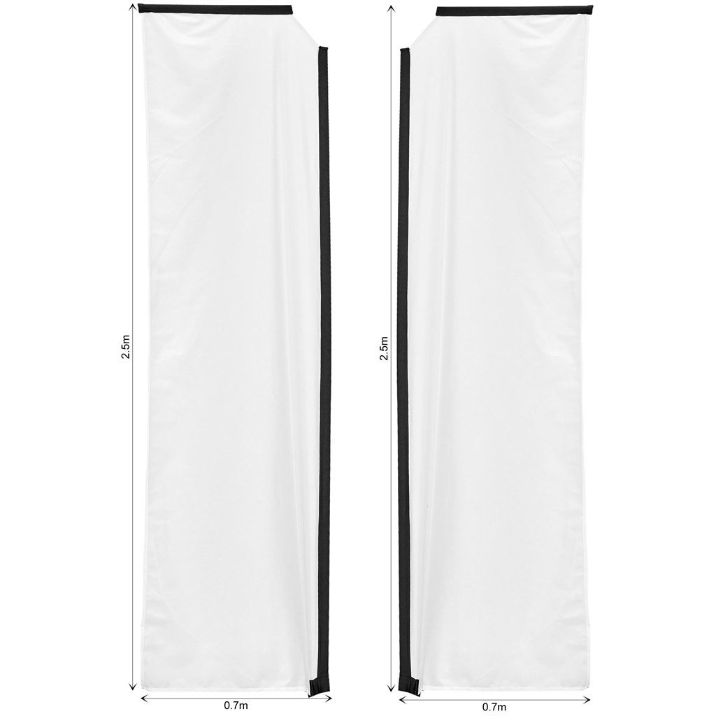 Legend 3m Sublimated Telescopic Double-Sided Flying Banner Skin (Excludes Hardware)