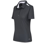 Ladies Simola Golf Shirt Charcoal
