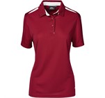 Ladies Simola Golf Shirt Red
