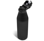 Slazenger Novac Stainless Steel Vacuum Water Bottle - 500ml Black