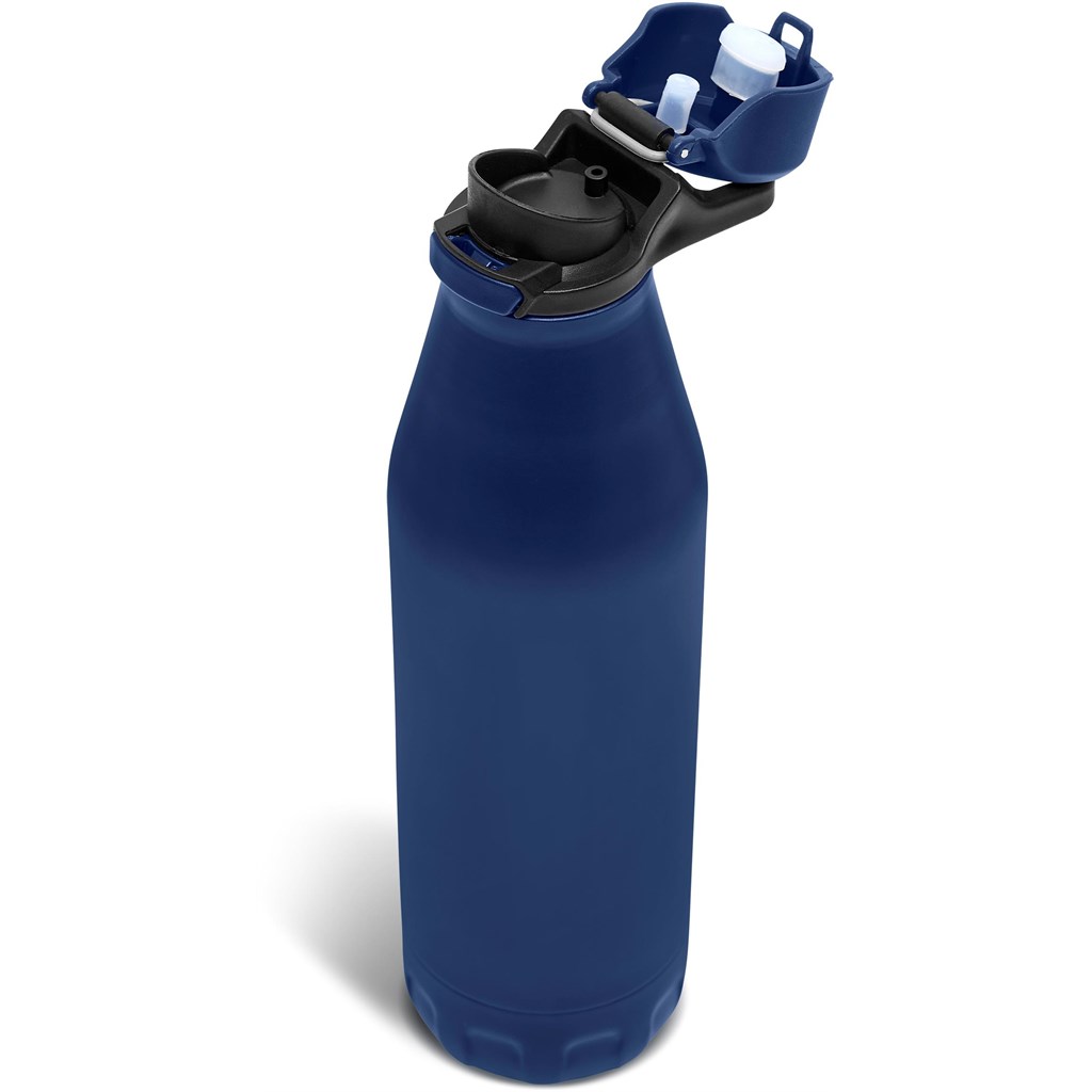 Slazenger Novac Stainless Steel Vacuum Water Bottle - 500ml - Navy