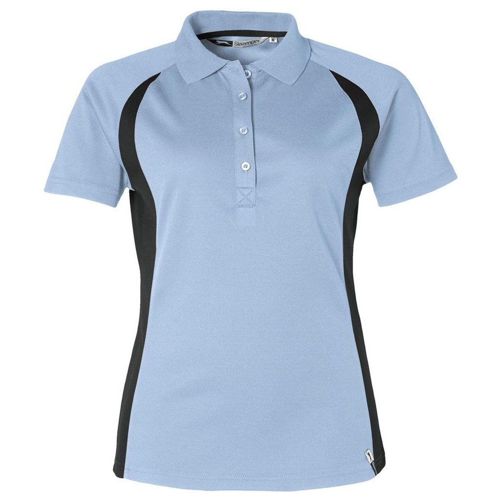 Ladies Apex Golf Shirt - Light Blue
