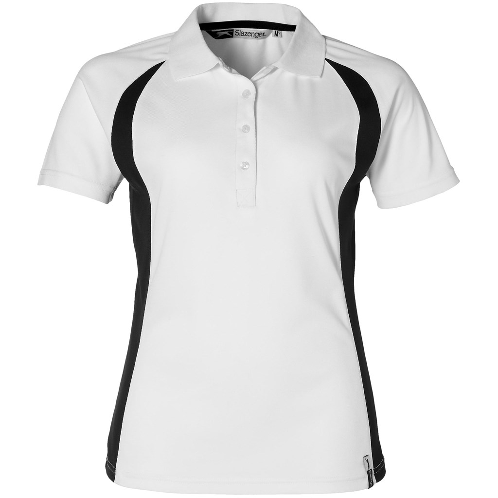 Ladies Apex Golf Shirt - White