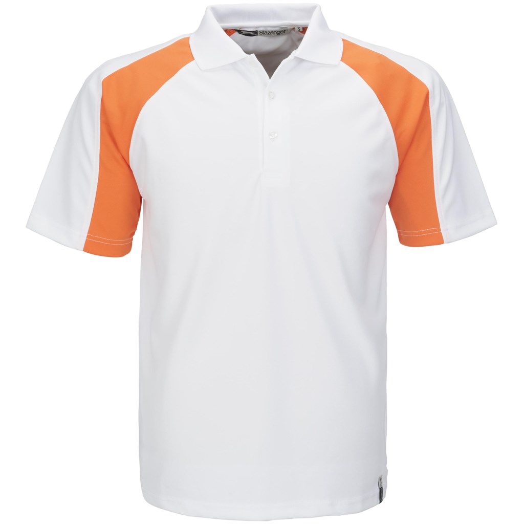 Mens Grandslam Golf Shirt - Orange