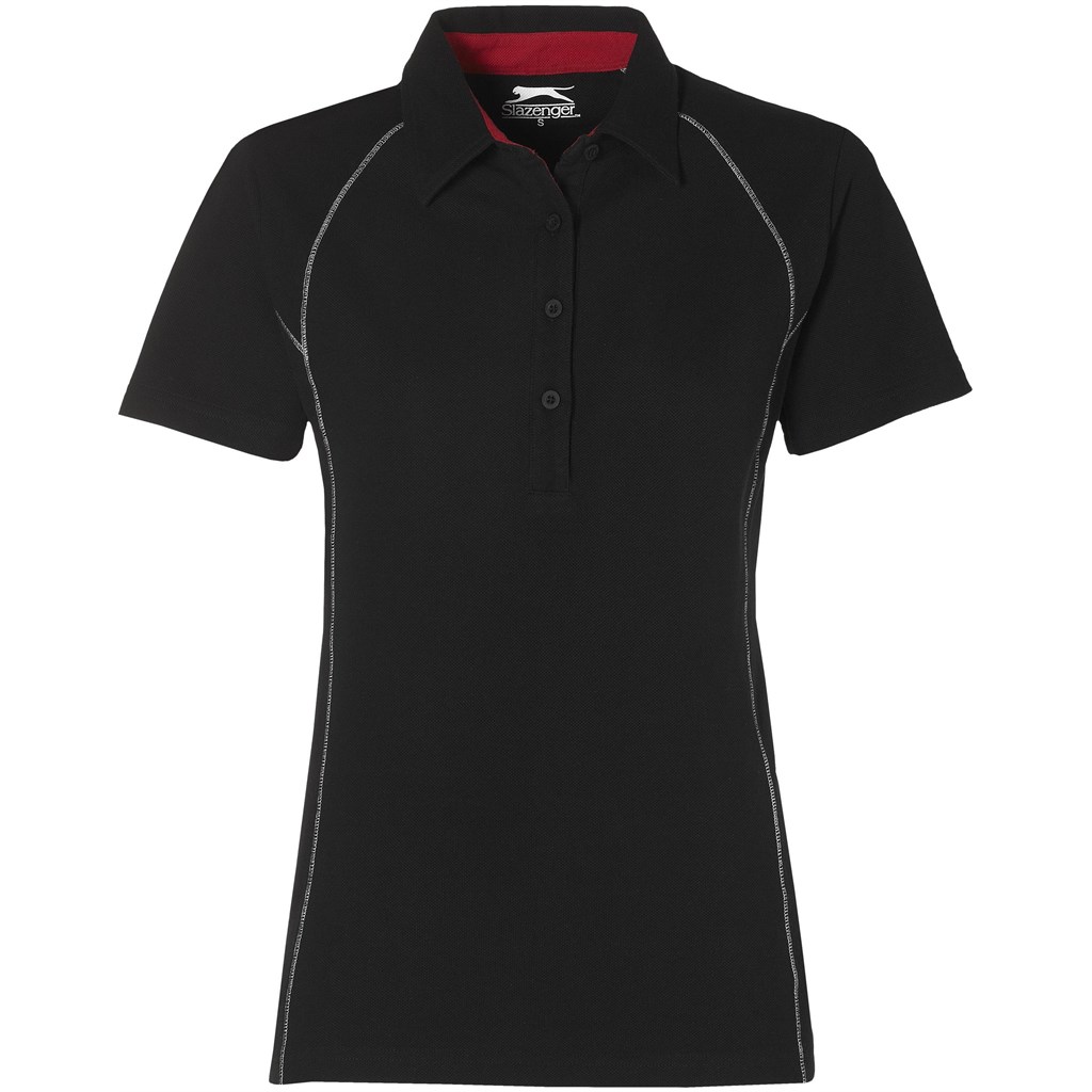 Ladies Victory Golf Shirt - Black