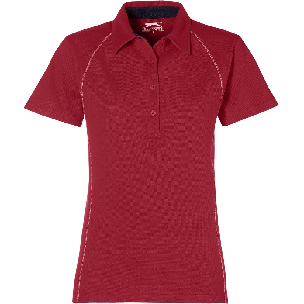 Ladies Victory Golf Shirt - Red
