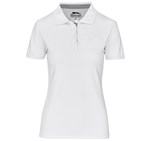 Ladies Hacker Golf Shirt White