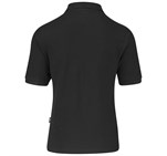 Mens Crest Golf Shirt Black