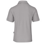 Mens Crest Golf Shirt Grey