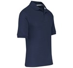 Mens Crest Golf Shirt Navy