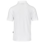 Mens Crest Golf Shirt White