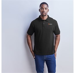 promo: Mens Crest Golf Shirt (Orange)!