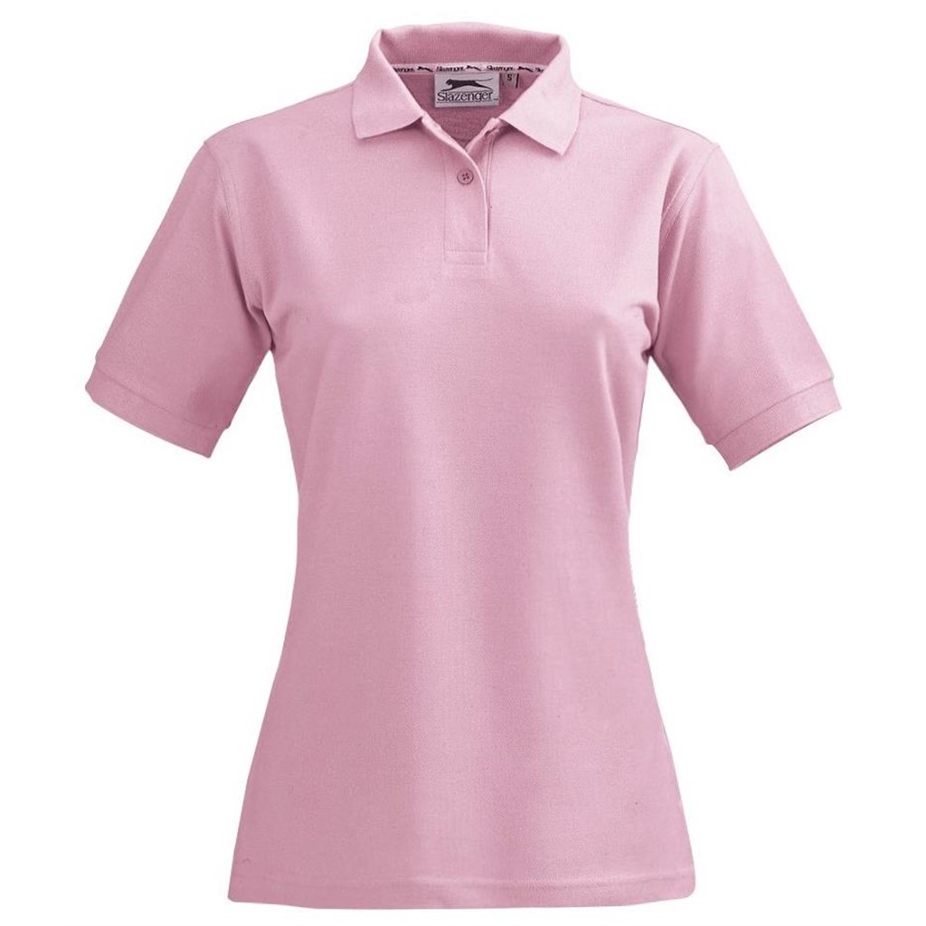 Ladies Crest Golf Shirt - Pink