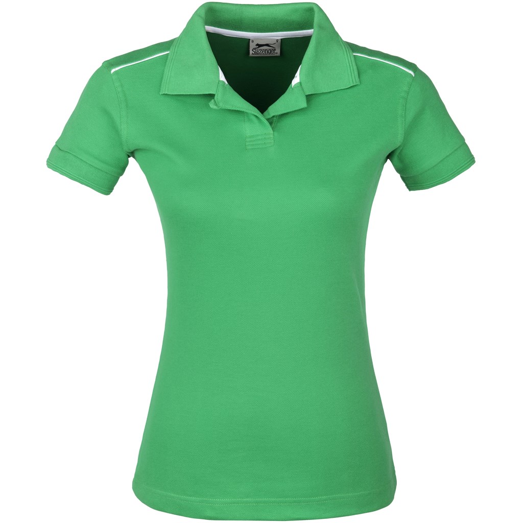 Ladies Backhand Golf Shirt - Green