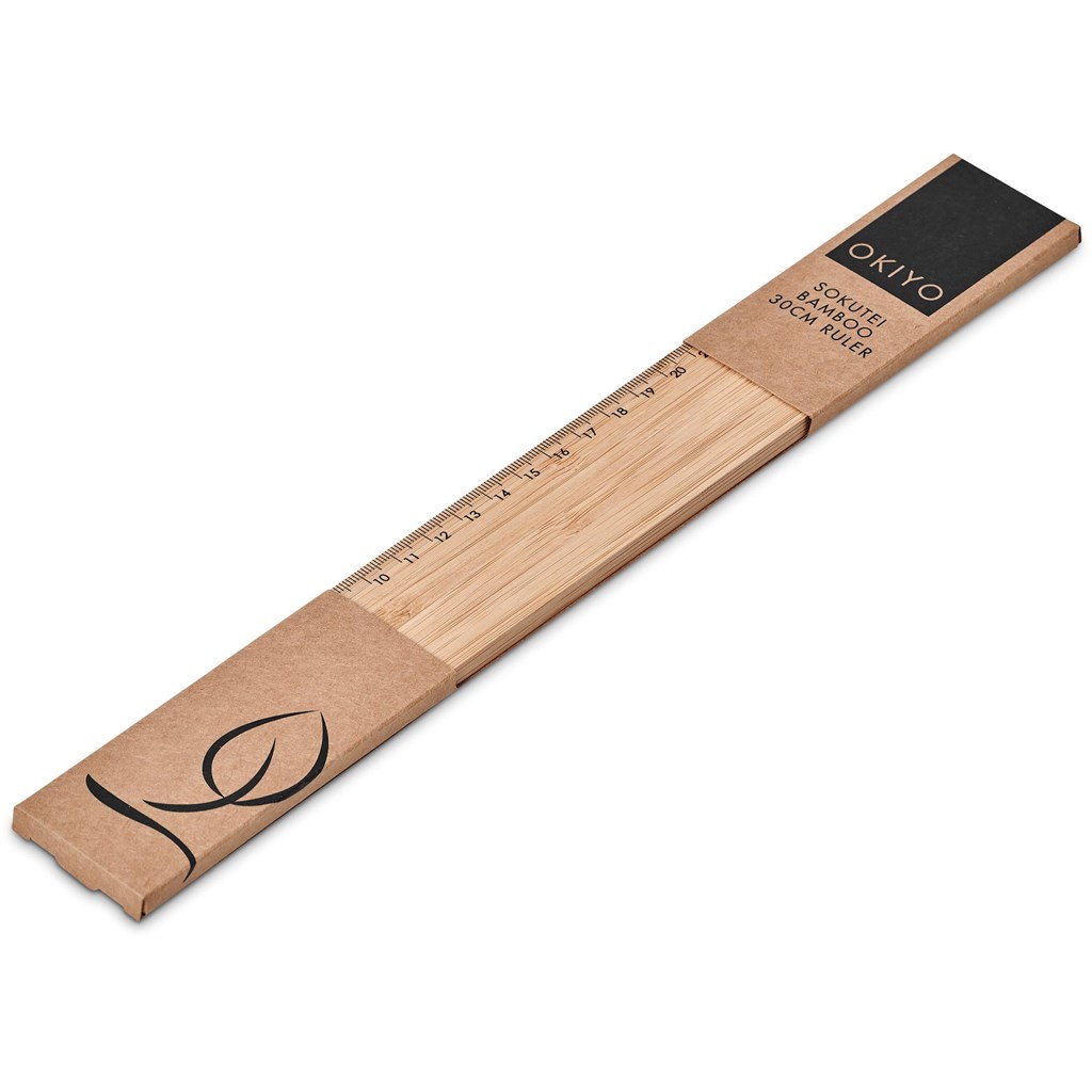 Okiyo Sokutei Bamboo 30cm Ruler