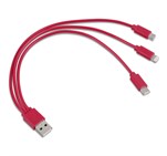 Altitude Hat-Trick Tri-Cable Red