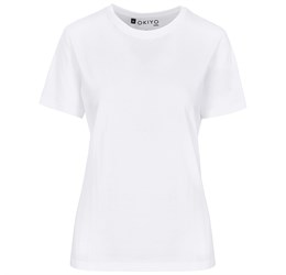 promo: Ladies Okiyo Organic T Shirt (White)!