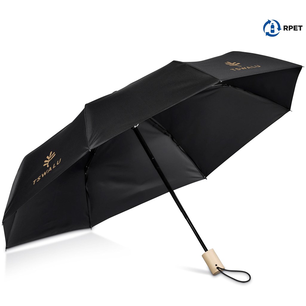 Okiyo Ameno Recycled PET Auto-Open Compact Umbrella