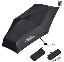 Serendipio Salem Recycled PET Compact Umbrella with EVA Pouch