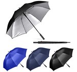 US Basic Fairhaven UV50 Auto-Open Golf Umbrella UM-UB-26-B_UM-UB-26-B-NO-LOGO