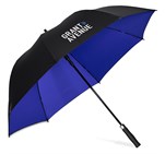 US Basic Hankley Auto-Open Golf Umbrella Blue