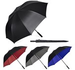 US Basic Hankley Auto-Open Golf Umbrella UM-UB-27-B_UM-UB-27-B-NO-LOGO