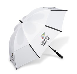 Royalty Golf Umbrella - Solid White