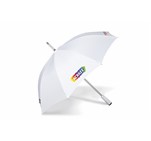 Cloudburst Auto-Open Umbrella Solid White