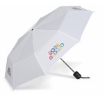 Tropics Compact Umbrella Solid White