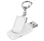 Atlanta Flash Drive Keyholder - 8GB Solid White