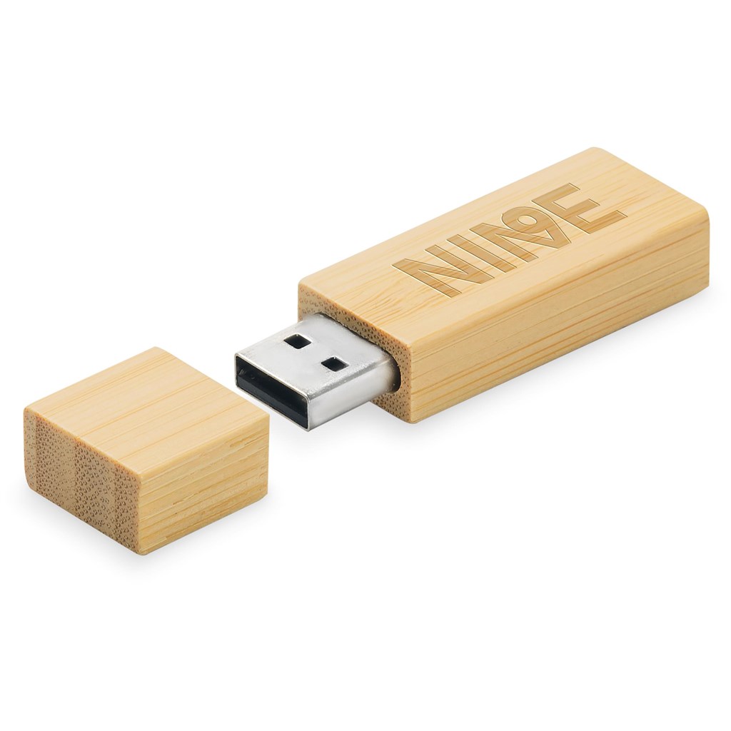 Okiyo Komorebi Bamboo Flash Drive - 16GB