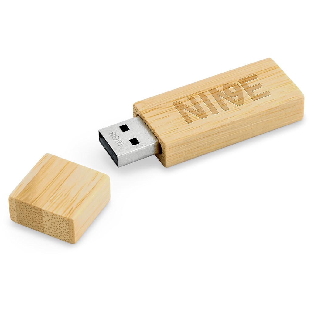 Okiyo Komorebi Bamboo Flash Drive - 16GB