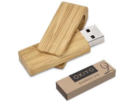 Bamboo USB stick  Eco promotional gift 