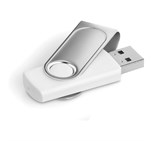Axis Dome Flash Drive - 4GB Solid White