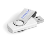 Axis Glint Flash Drive - 4GB Solid White