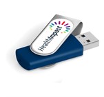 Axis Dome Flash Drive - 8GB - Navy