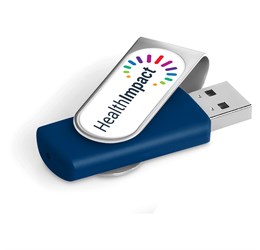 Axis Dome Flash Drive - 8GB - Navy