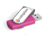 Axis Dome Flash Drive - 8GB - Pink